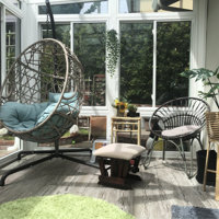 Gurganus swing chair discount with stand wayfair